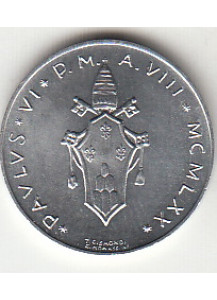 1970 Anno VIII - Lire 1 Fior di Conio Paolo VI